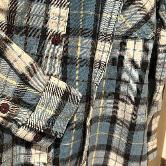 TRUE RELIGION Plaid Flannel sz XS - Picture 4 of 5